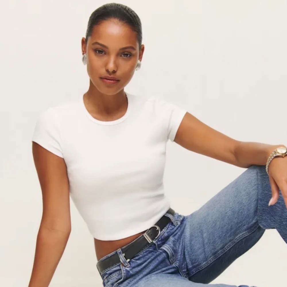 Reformation Muse Tee - Size S